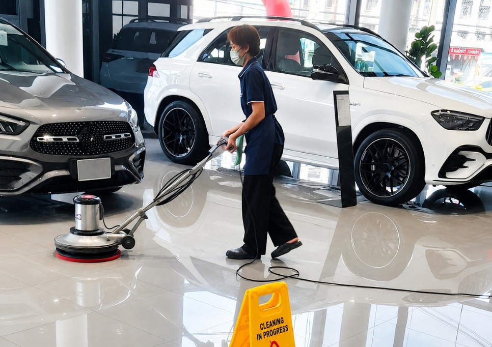 Floor Scrubbing