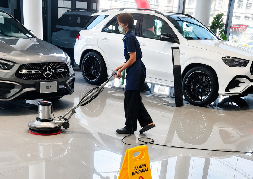Floor Scrubbing